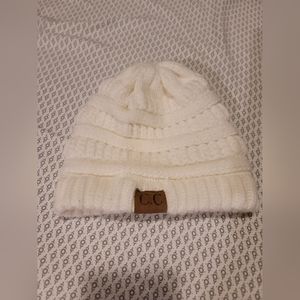 White Beanie